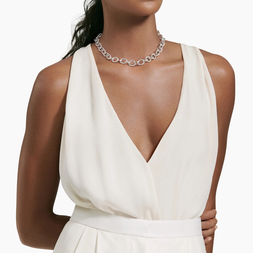 David yurman chain link necklace